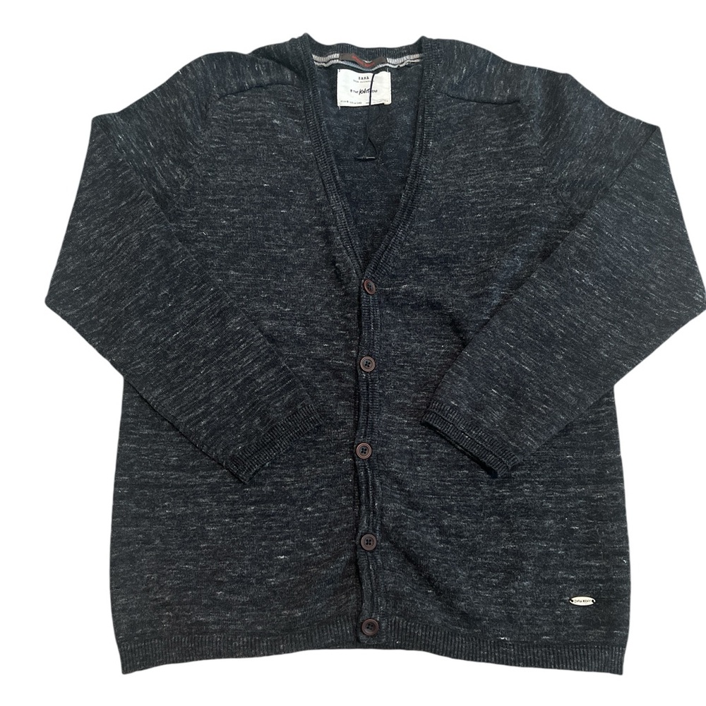 ZARA Knit Wear V-Neck Button Down Cardigan